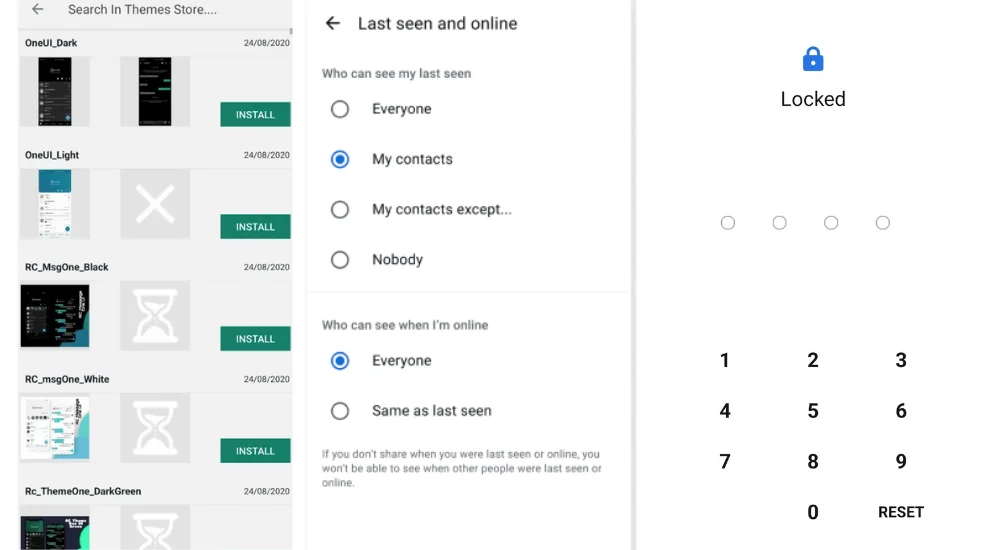 GB WhatsApp Theme Themes, Emojis, and Fonts feature and hide last seen feature